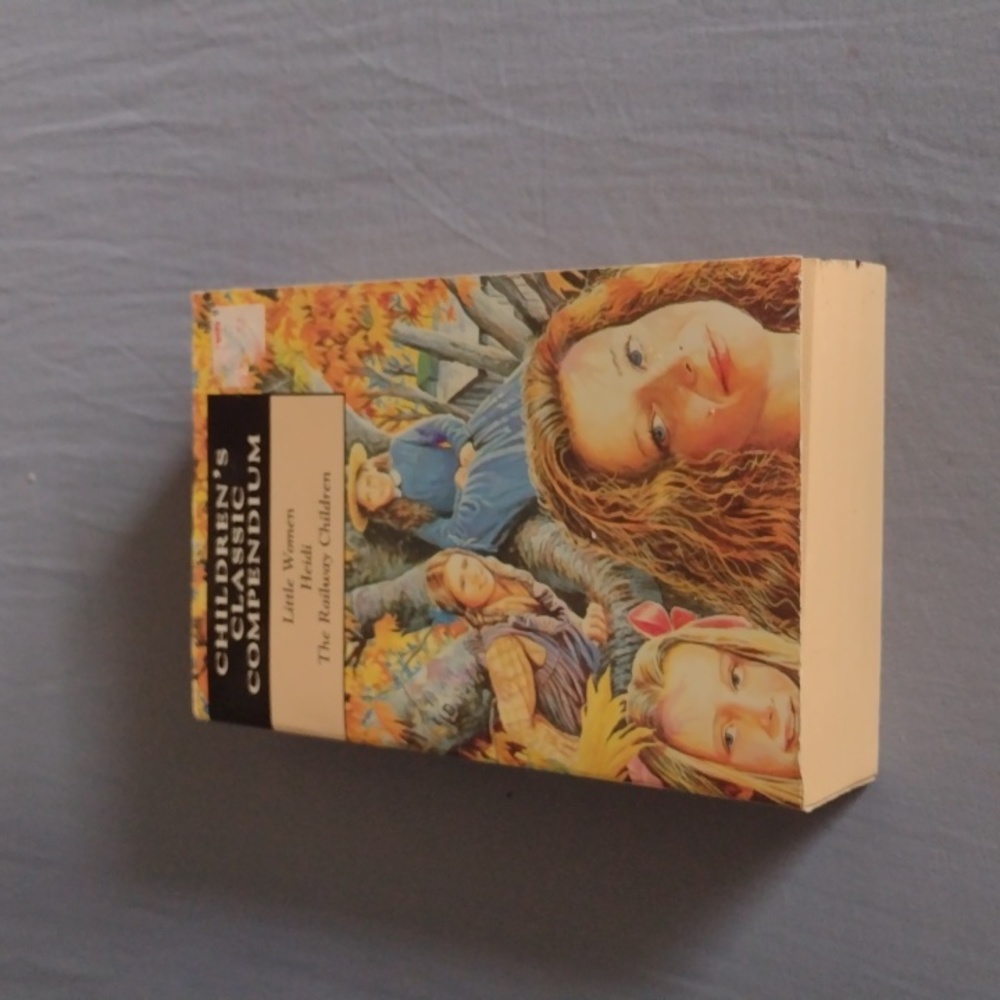 3 in 1 book. Little Women, Heidi, and the Railway Children